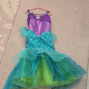 Ariel Mermaid Costume - Purple and Teal